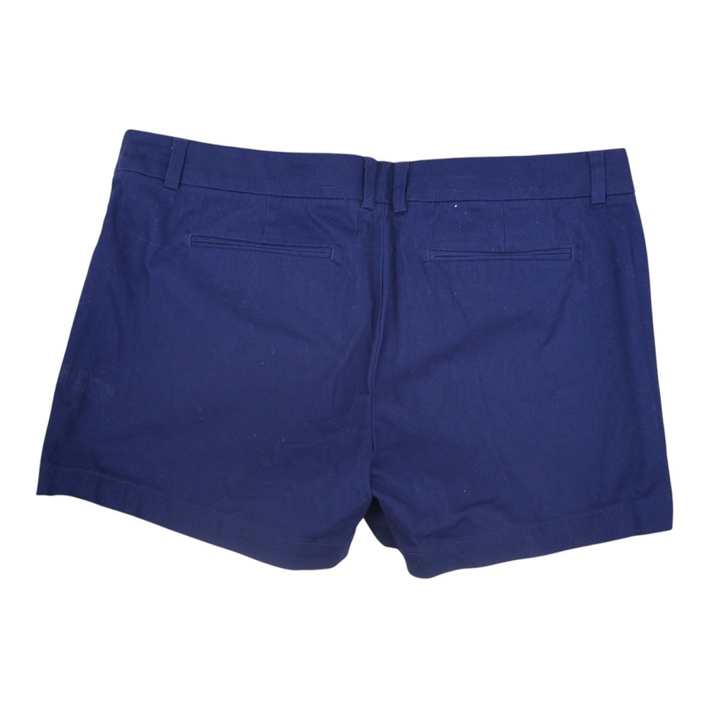 NWT a.n.a A New Approach Twill Shorts Womens 14 Navy Blue Chino 3.5 Inseam - Picture 2 of 5